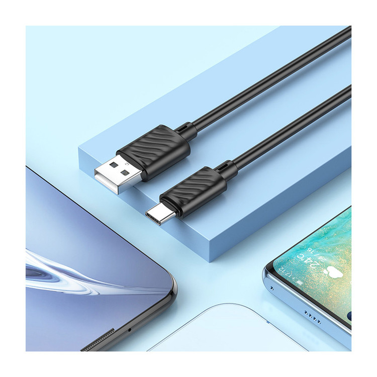 کابل تبدیل USB به USB-C هوکو مدل X88 طول 1 متر