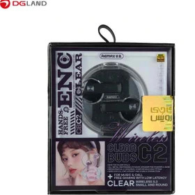 هدفون بی سیم ریمکس مدل Clear Buds C2