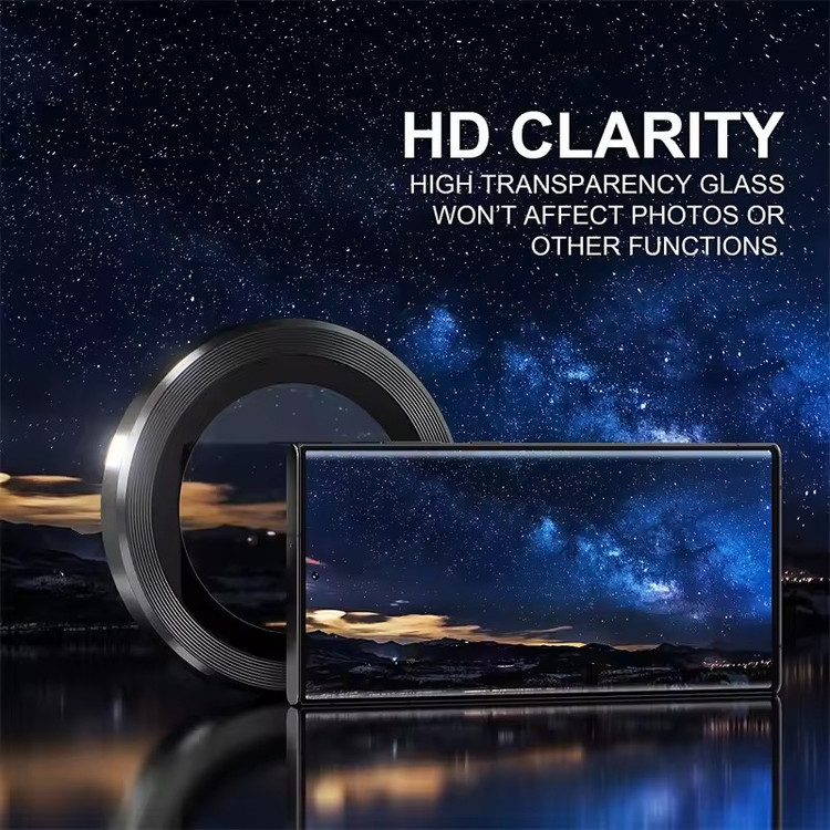 محافظ لنز دوربین مناسب برای گوشی موبایل سامسونگ Galaxy S25 Ultra