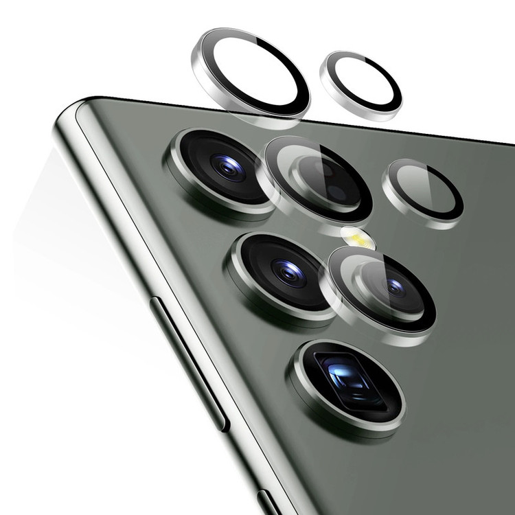 محافظ لنز دوربین مدل رینگی مناسب برای گوشی موبایل سامسونگ Galaxy S23 Ultra