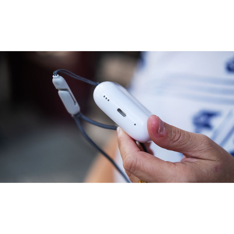 هدفون بلوتوثی مدل AirPods Pro 2nd Generation با نویز کنسلینگ فعال (ANC)، درگاه شارژ USB Type-C