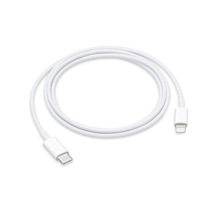 کابل تبدیل USB-C به لایتنینگ اپل طول 1 متر 93 درصد اصلی