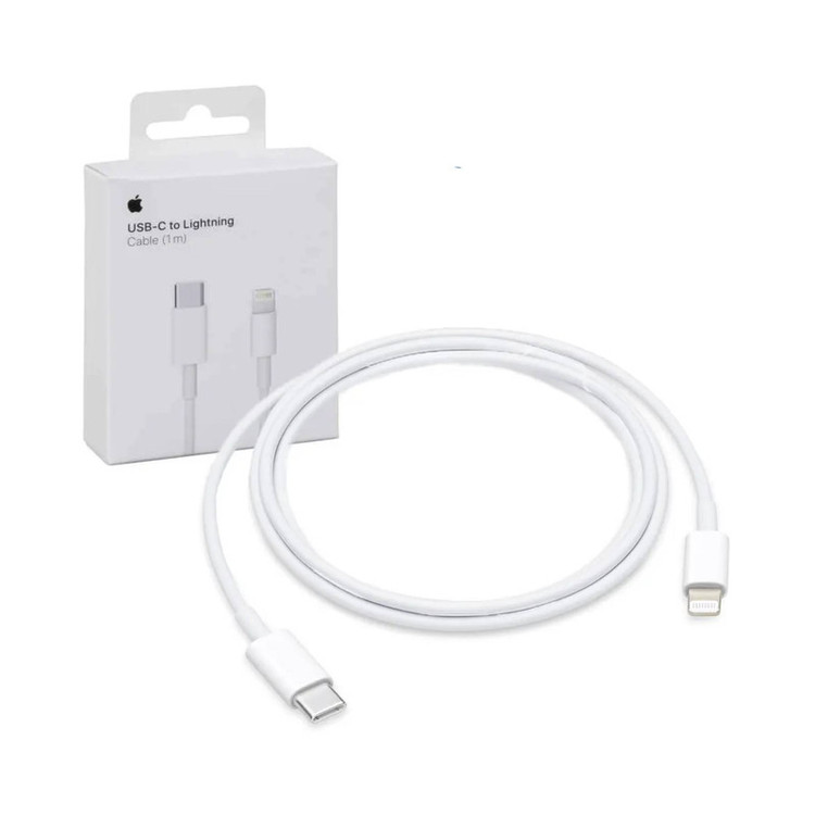 کابل تبدیل USB-C به لایتنینگ اپل طول 1 متر 93 درصد اصلی