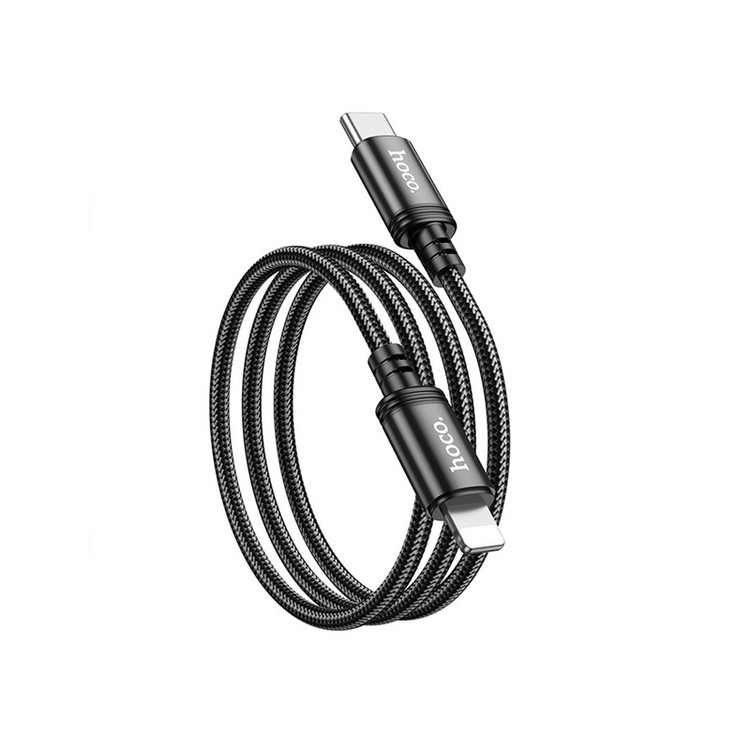 کابل تبدیل USB-C به لایتنینگ هوکو مدل X89 20W طول 1 متر