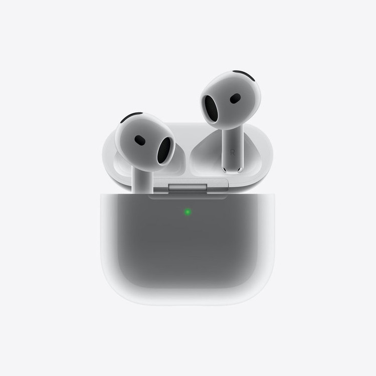 هدفون بلوتوثی مدل AirPods 4 قابلیت نویز کنسلینگ، درگاه شارژ USB Type-C، پشتیبانی از فرمان لمسی، نشانگر LED
