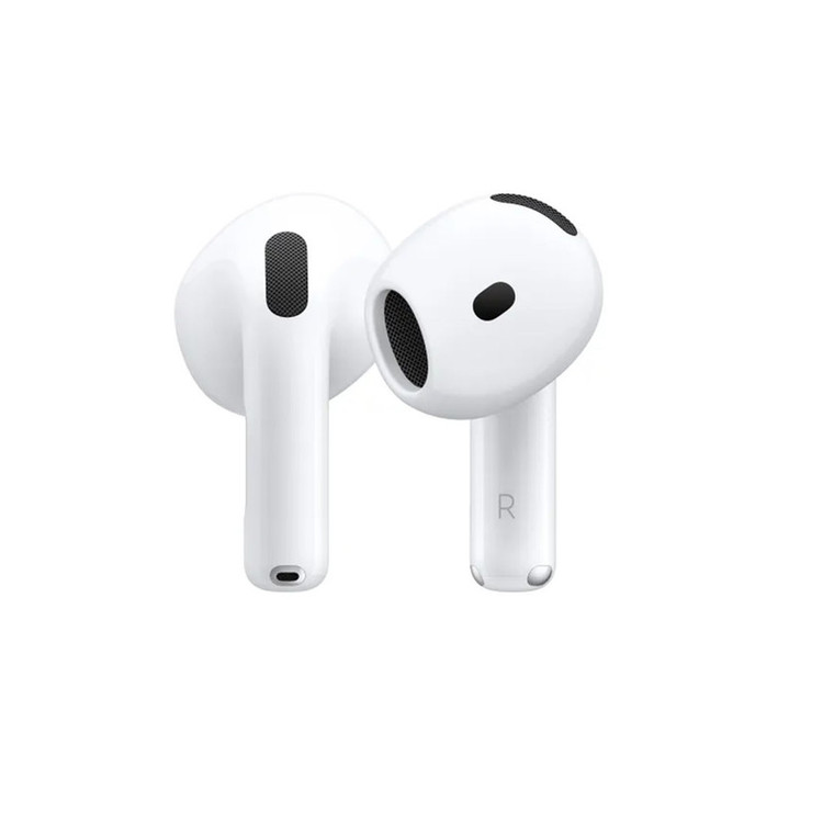 هدفون بلوتوثی مدل AirPods 4 قابلیت نویز کنسلینگ، درگاه شارژ USB Type-C، پشتیبانی از فرمان لمسی، نشانگر LED