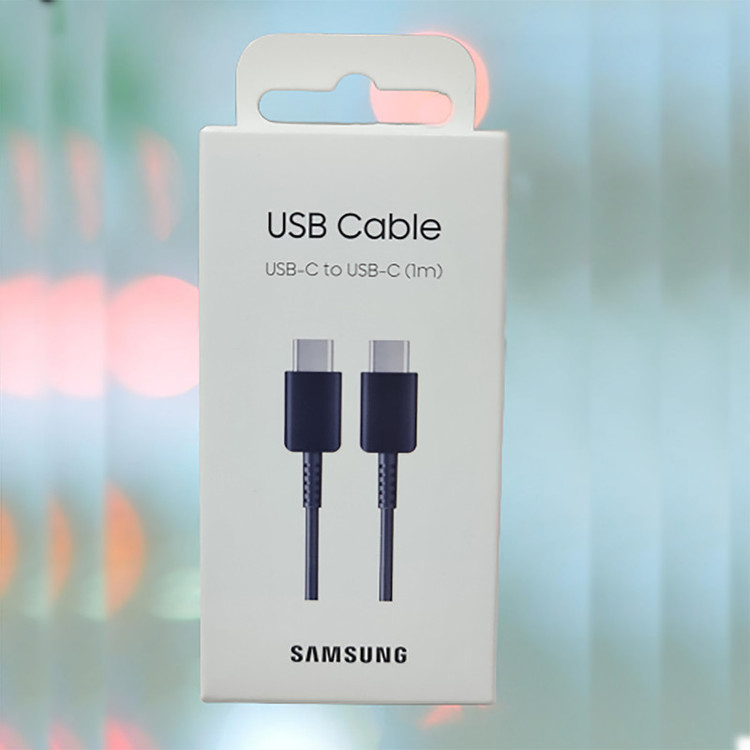 کابل تبدیل USB-C به USB-C سامسونگ مدل 1 متری - 2 آمپر