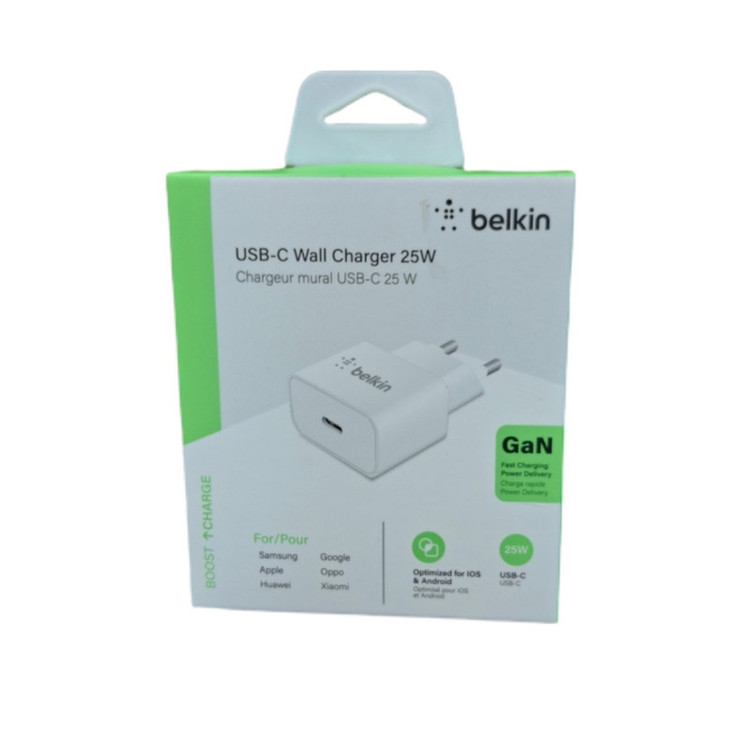 شارژر دیواری 25 وات بلکین مدل WCA004dqWH