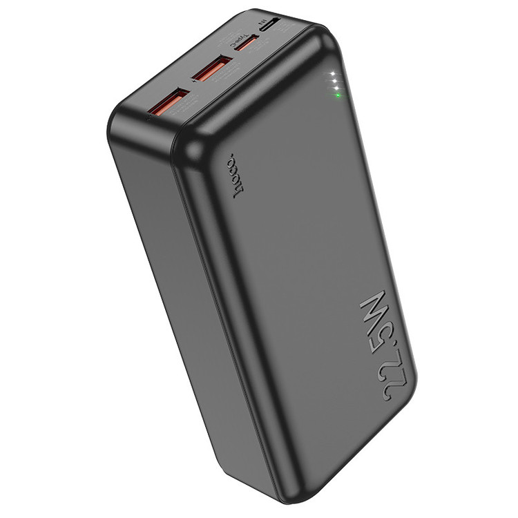 پاوربانک هوکو مدل J101B PD+QC3.0 22.5W ظرفیت 30000 میلی آمپر ساعت