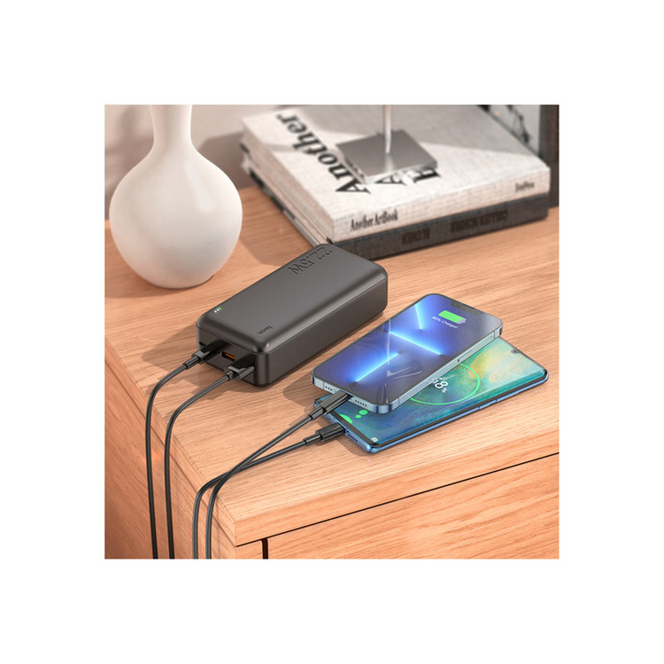 پاوربانک هوکو مدل J101B PD+QC3.0 22.5W ظرفیت 30000 میلی آمپر ساعت