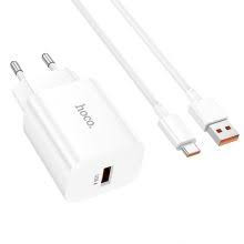 آداپتور کامل hoco DC129 باکابل USB-A TUPE-C