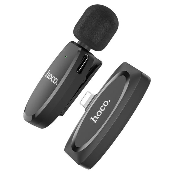 میکروفون بلوتوثی برند هوکو HOCO مدل L15 Lightning