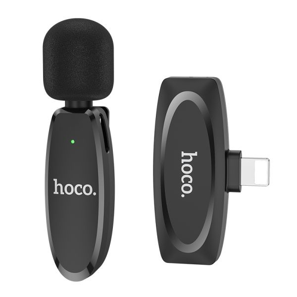 میکروفون بلوتوثی برند هوکو HOCO مدل L15 Lightning