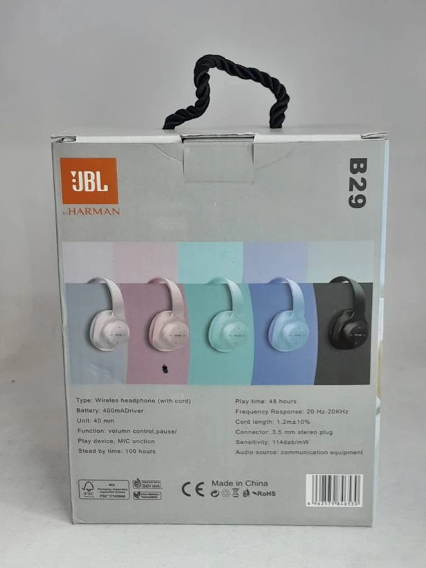 هدفون بی سیم طرح JBL مدل B29