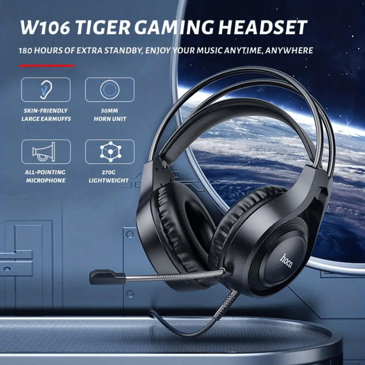 هدست مخصوص بازی هوکو مدل W106