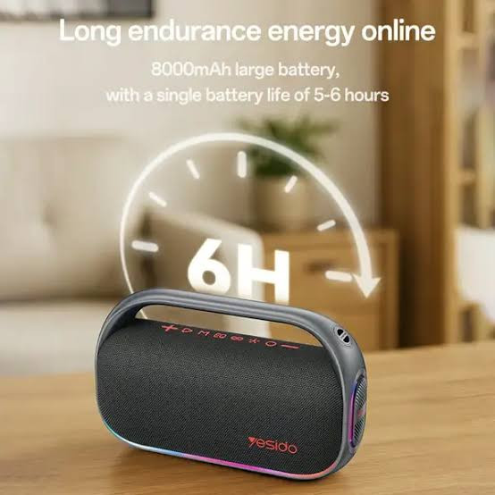 اسپیکر بلوتوثی قابل حمل یسیدو مدل ysw31